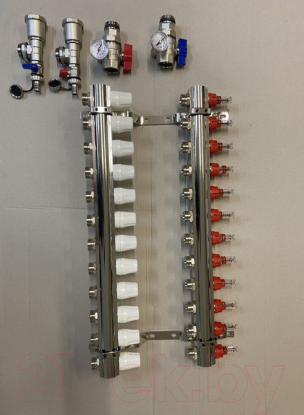 Изображение товара Коллектор отопления PROFline XF20137B 1" 4way
