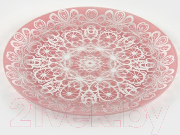 Изображение товара Набор тарелок NiNaGlass Кружево 85-141-26 / 4840163899 (2шт)