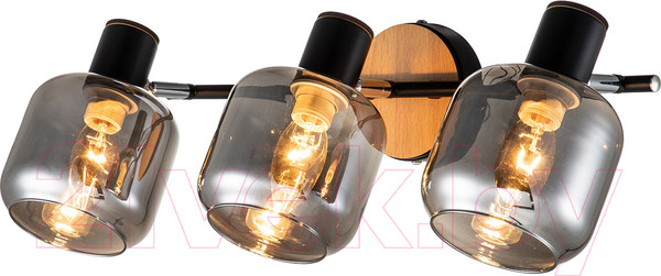 Изображение товара Спот ESCADA 10177/3A (черный/хром/дерево)