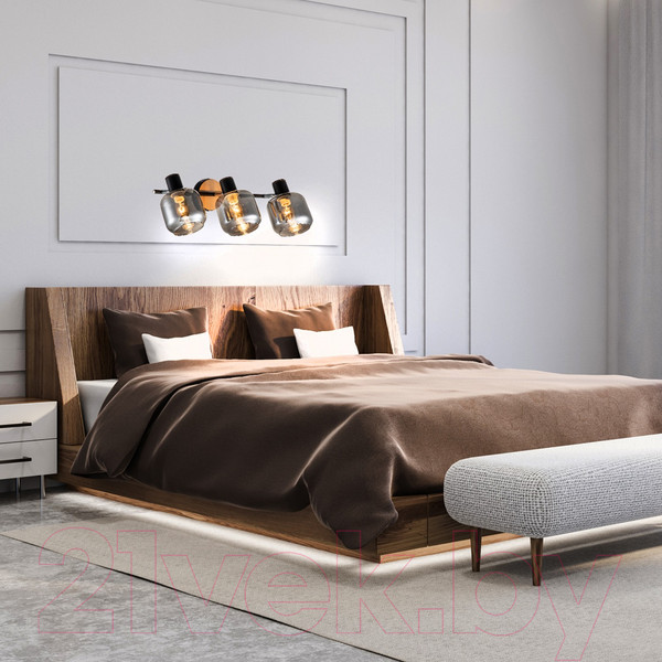 Изображение товара Спот ESCADA 10177/3A (черный/хром/дерево)