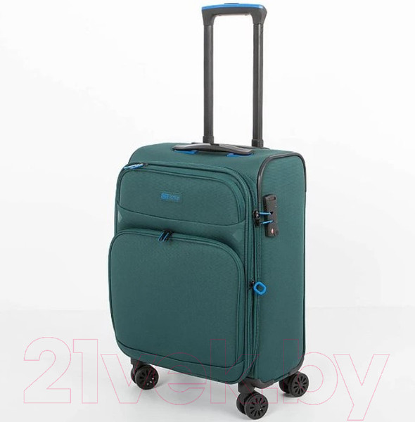Изображение товара Чемодан на колесах Francesco Molinary 111-22039W/3-19GRN (зеленый)