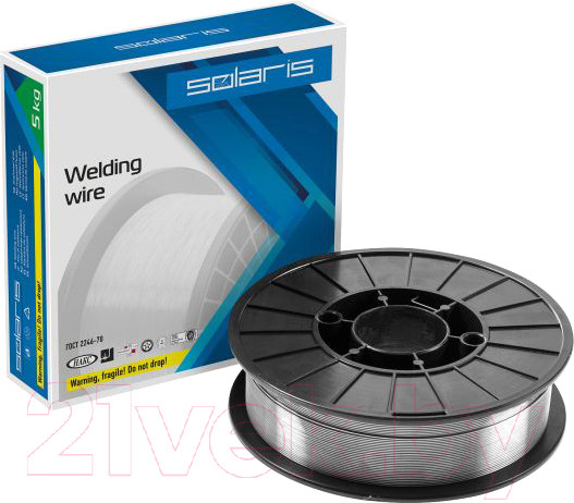 Изображение товара Проволока сварочная Solaris WM-E71TGS-08050