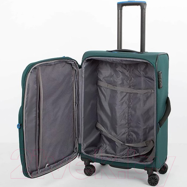 Изображение товара Чемодан на колесах Francesco Molinary 111-22039W/3-24GRN (зеленый)