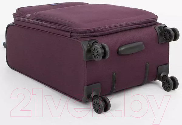 Изображение товара Чемодан на колесах Francesco Molinary 111-22039W/3-28PRP (фиолетовый)