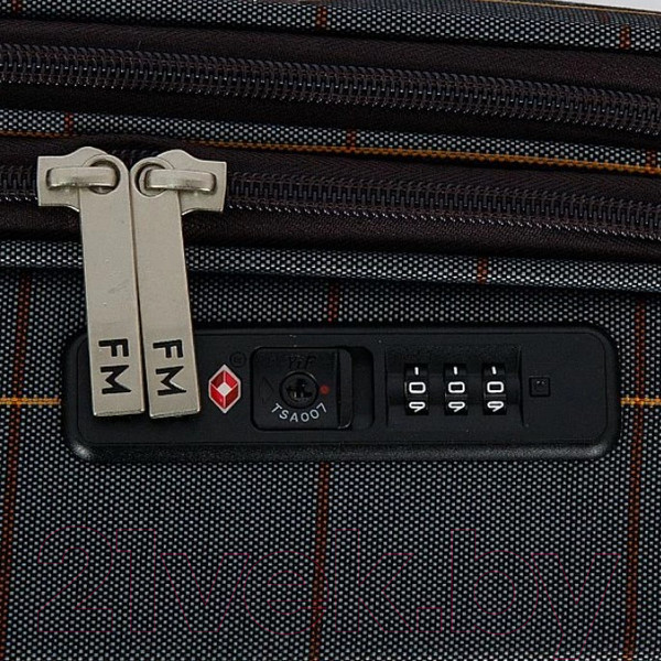 Изображение товара Чемодан на колесах Francesco Molinary 219-1094FM-5-20GRY (серый)