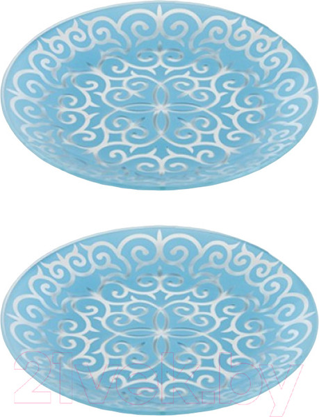 Изображение товара Набор тарелок NiNaGlass Восток 85-099-26 / 4840163866 (2шт)