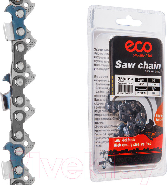 Изображение товара Цепь для пилы Eco CSP-38LTA152