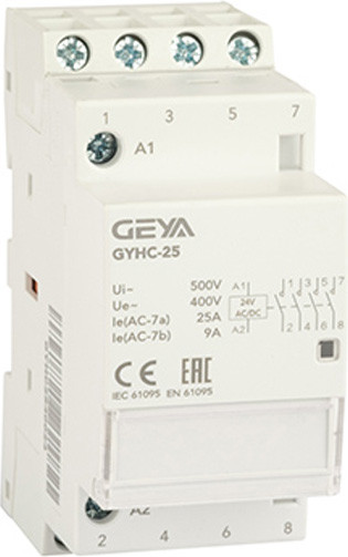 Изображение товара Контактор Geya Модульный GYHC-4P / GYHC2540024