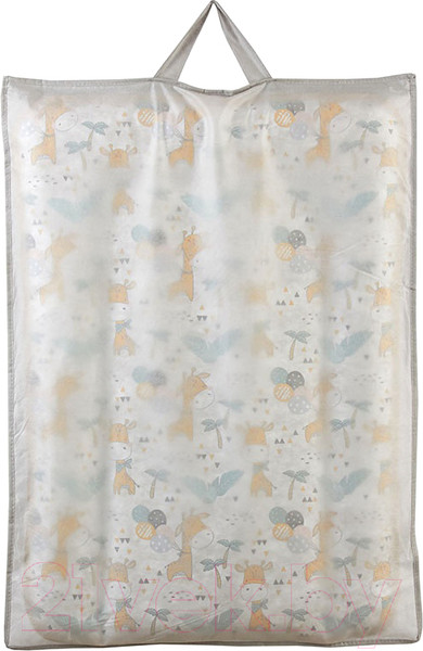 Изображение товара Пеленальный матрас Polini Kids Жирафик на комод 70x50 / 0002726