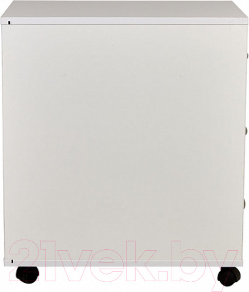 Изображение товара Тумба Polini Kids Mirum с ящиками на колесах 40x55 / 0002740.9 (белый)