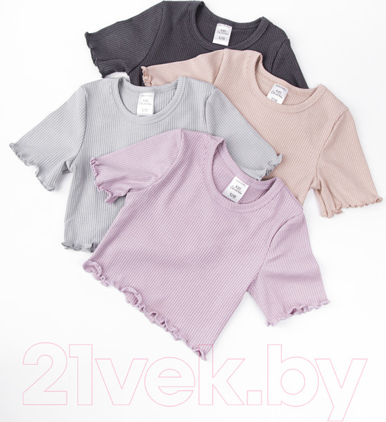 Изображение товара Топ детский Amarobaby Funny / AB-OD23-F2701/16-146 (лавандовый, р.146)