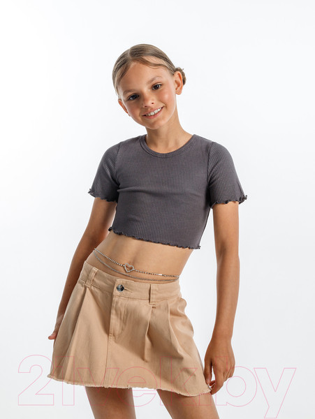 Изображение товара Топ детский Amarobaby Funny / AB-OD23-F2701/10-146 (графит, р.146)