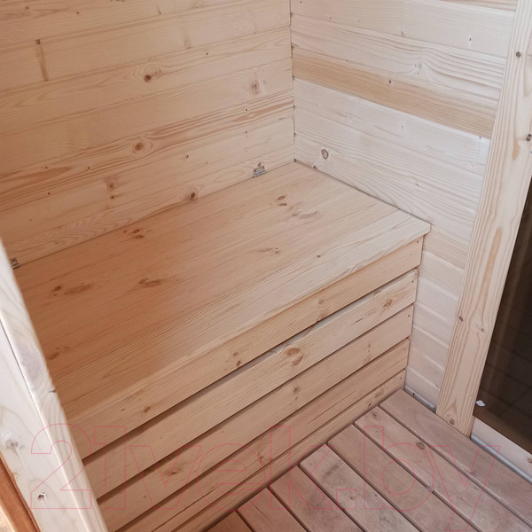 Изображение товара Баня квадро-бочка КомфортПром 10331337 (3м)