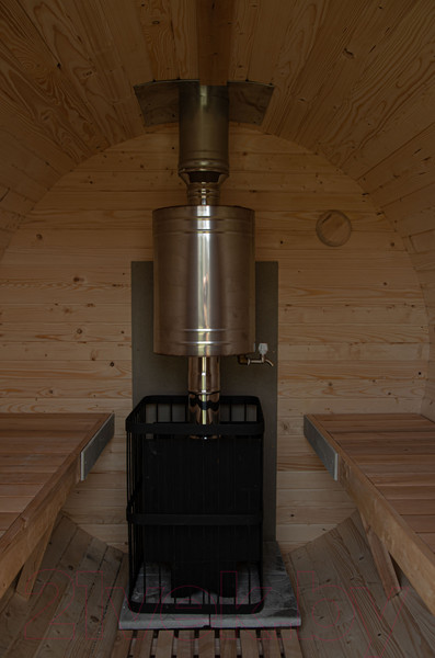 Изображение товара Баня квадро-бочка КомфортПром 10331337 (3м)