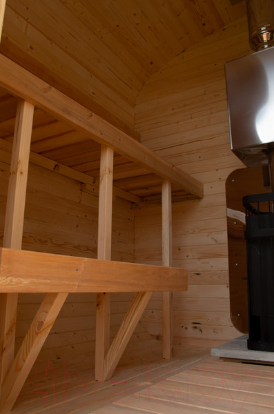 Изображение товара Баня квадро-бочка КомфортПром Квадро / 10331334 (2.5м)