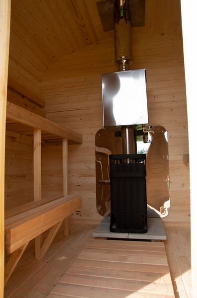 Изображение товара Баня квадро-бочка КомфортПром Квадро / 10331334 (2.5м)