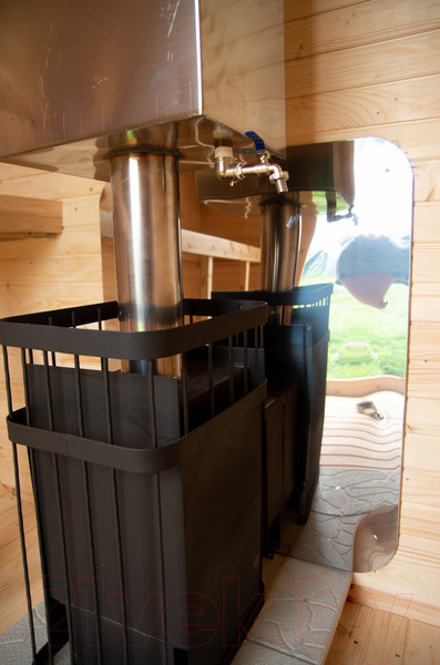 Изображение товара Баня квадро-бочка КомфортПром Квадро / 10331334 (2.5м)