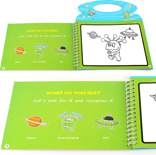 Изображение товара Раскраска Darvish Водная с маркером. Космос / SR-13393-2