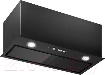 Изображение товара Вытяжка скрытая Elikor КВ Cube 60П-1000 / 237811 (черный/черное стекло)