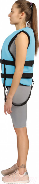 Изображение товара Страховочный жилет Спортивные мастерские Нептун / SM-414 (р-р 36-40, голубой)