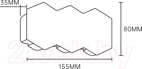 Изображение товара Бра уличное ESCADA 30004W/02LED (черный)