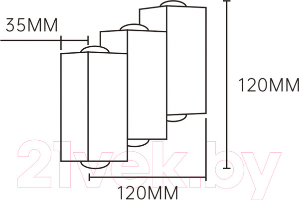 Изображение товара Бра уличное ESCADA 30005W/01LED (черный)