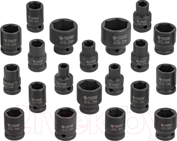 Изображение товара Набор головок слесарных Forsage F-4203-5MPB (54903)