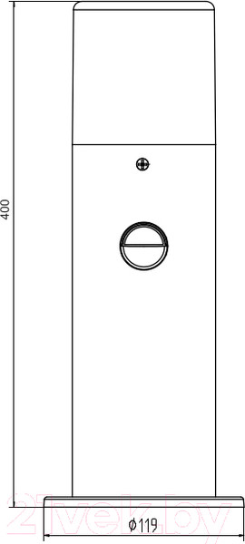 Изображение товара Светильник уличный ESCADA 10179/T (темно-серый)