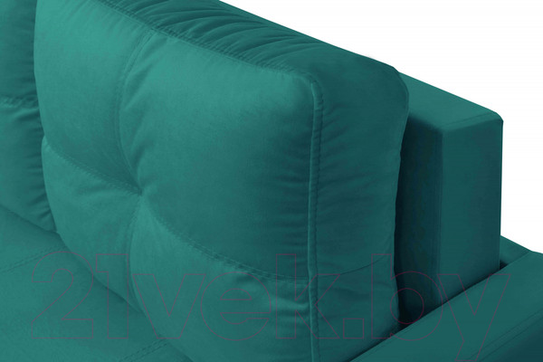 Изображение товара Диван Мебельград Джерси 1 1200 (мора зеленый)