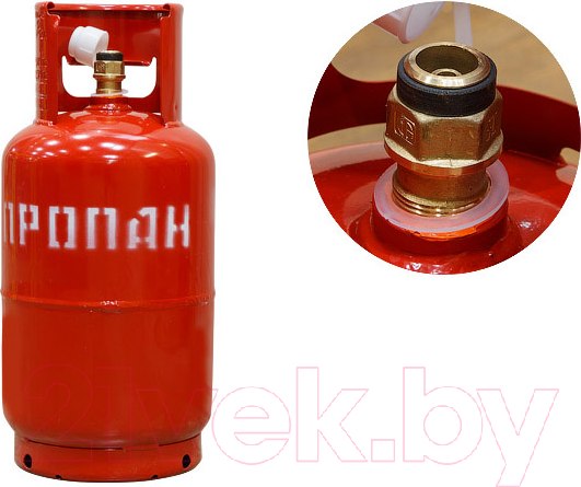 Изображение товара Газовый баллон бытовой Novogas НЗ 236.00.00-01 (12л, КБ-2)