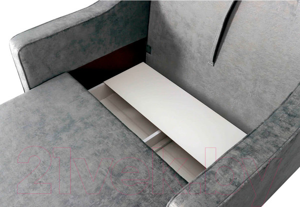 Изображение товара Диван Мебельград Джерси 2 1200 (лана серый)