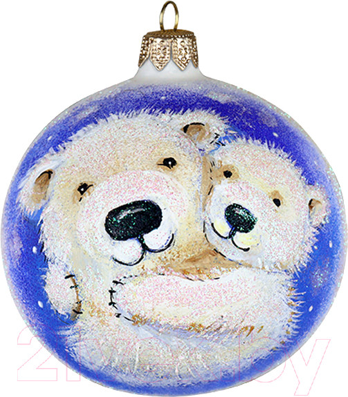 Изображение товара Шар новогодний Декарт Умка 8Ш0086 (10см, синий)