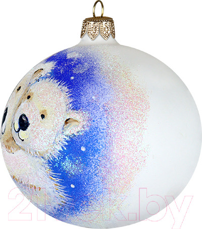 Изображение товара Шар новогодний Декарт Умка 8Ш0086 (10см, синий)