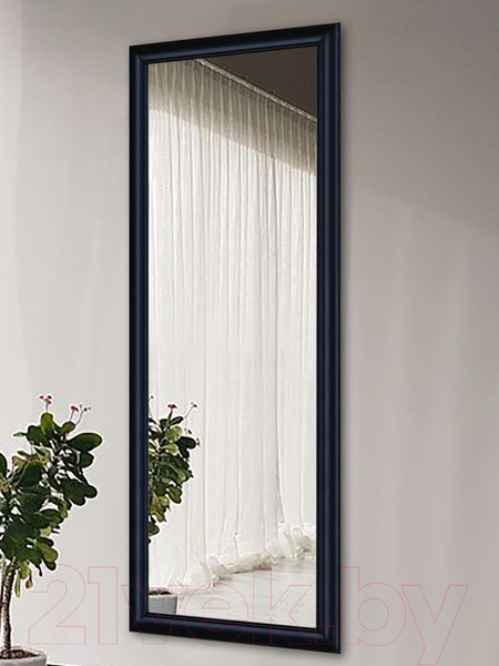 Изображение товара Зеркало Декарт Настенное в раме 8Л3698 (черный)