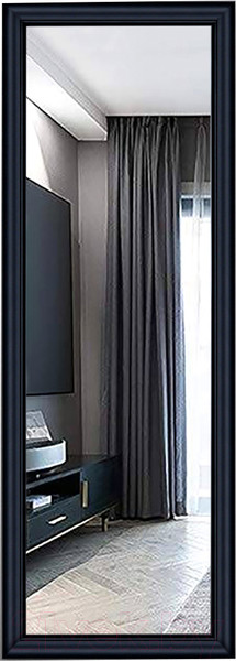 Изображение товара Зеркало Декарт Настенное в раме 8Л3698 (черный)