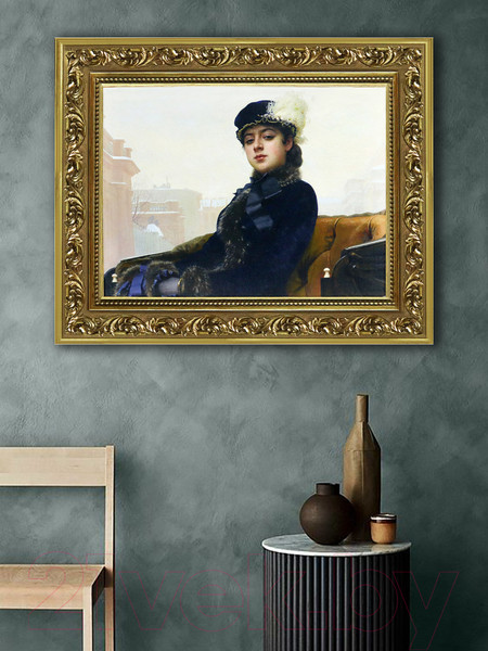 Изображение товара Картина Декарт Неизвестная 8Л2326 (в раме)