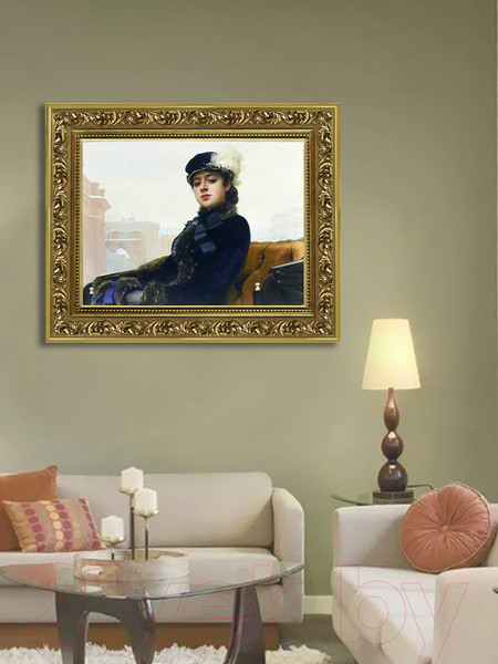 Изображение товара Картина Декарт Неизвестная 8Л2326 (в раме)