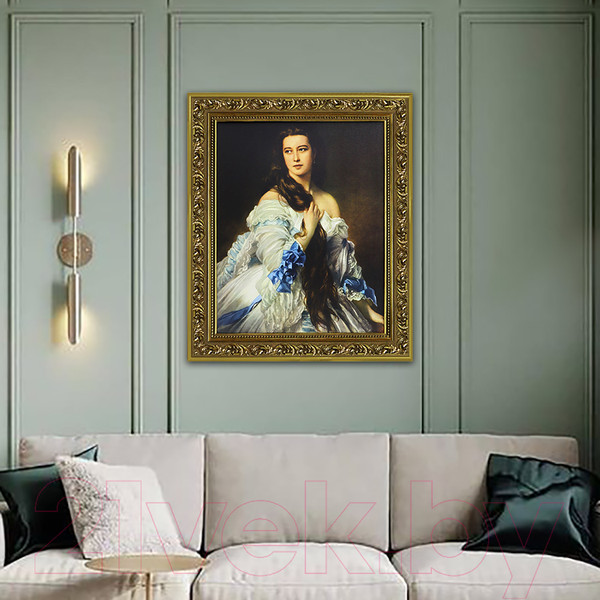 Изображение товара Картина Декарт Барыня 8Л2049 (в раме)