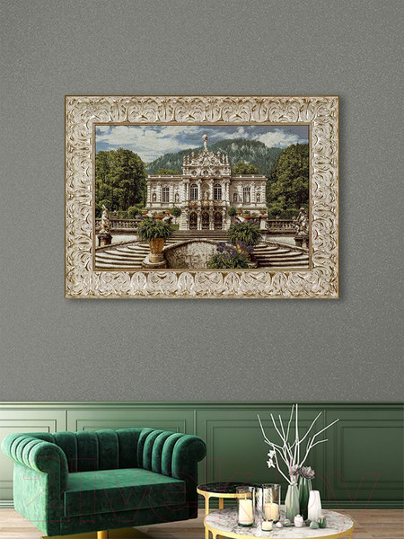 Изображение товара Гобелен Декарт Замок 8Л3695 (в раме)