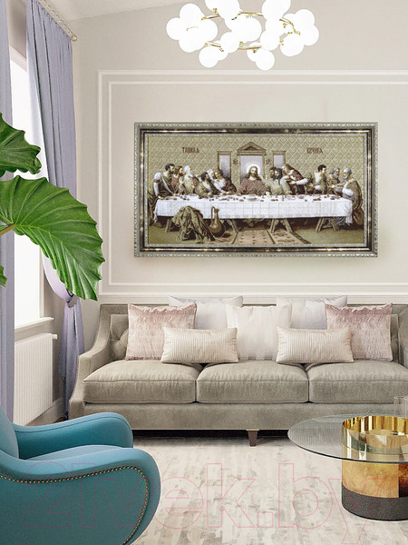 Изображение товара Гобелен Декарт Тайная вечеря 8Л3693 (в раме)