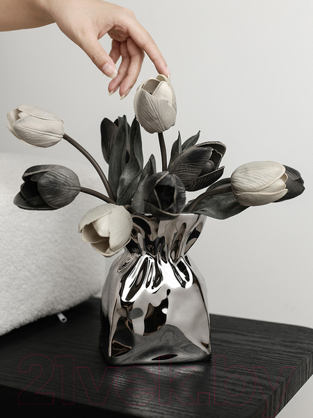 Изображение товара Ваза Merry Bear Home Decor Мешок Серебристый 30001471