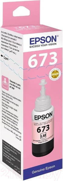 Изображение товара Контейнер с чернилами Epson C13T673698