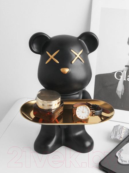 Изображение товара Статуэтка Merry Bear Home Decor Черное И Белое / 30001207