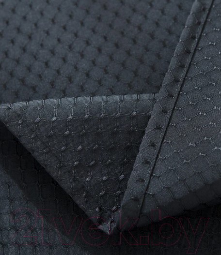Изображение товара Шторка-занавеска для ванны Home One Waffle 200x200 / 417265 (черный)