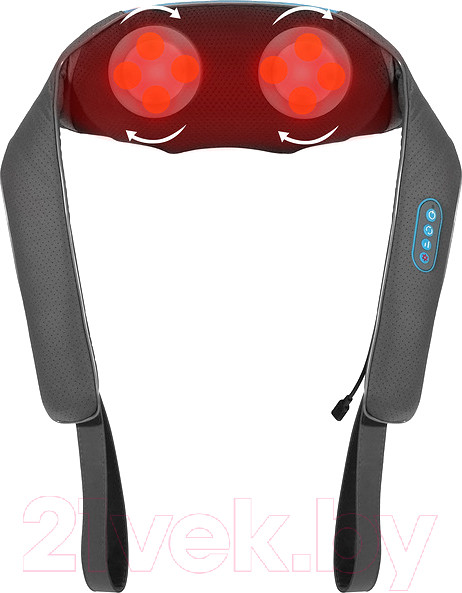 Изображение товара Массажер электронный CleverCare Shiatsu Advanced ZM-S003 (черный)