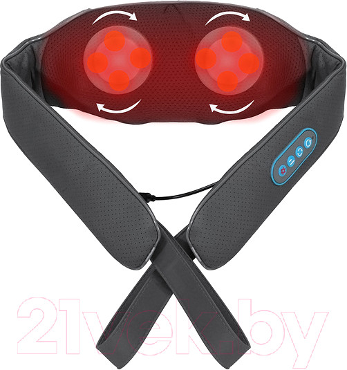 Изображение товара Массажер электронный CleverCare Shiatsu Advanced ZM-S003 (черный)