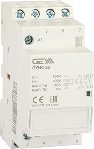Изображение товара Контактор Geya Модульный GYHC-4P / GYHC2540230