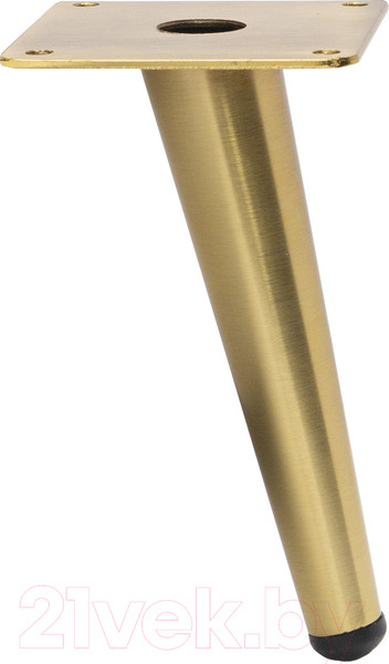 Изображение товара Опора мебельная AKS Наклонная 150 (брашированное золото)