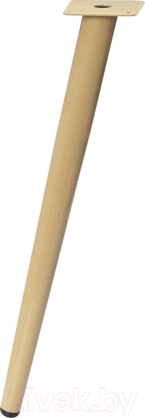 Изображение товара Ножка для стола AKS Наклонная 710 (структура дерево)