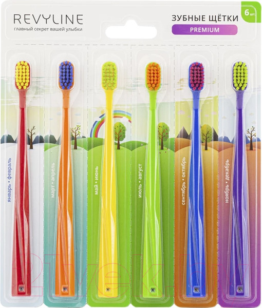 Изображение товара Набор зубных щеток Revyline SM5000 / 5219 (6шт)